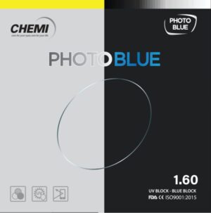 Chemi Photo Blue 1.60 – Đổi Màu, Chống Ánh Sáng Xanh