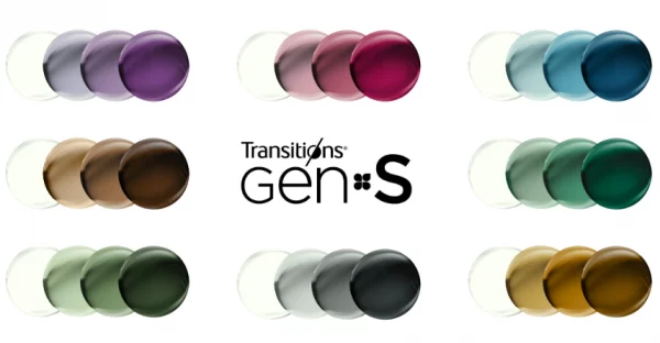 Essilor Transitions Gen S 1.5 – Đổi Màu Siêu Nhanh, Chống Ánh Sáng Xanh